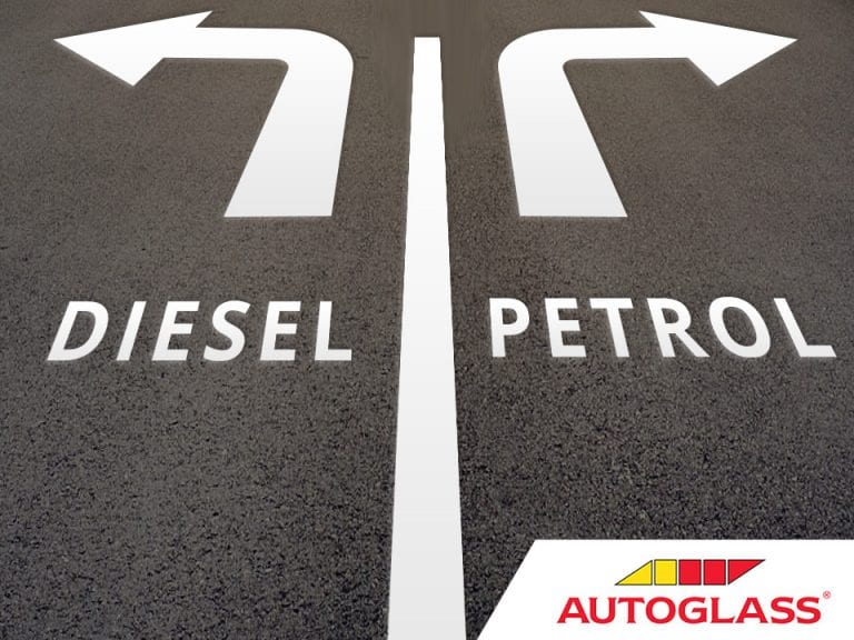 Diesel vs Petrol Car Banner