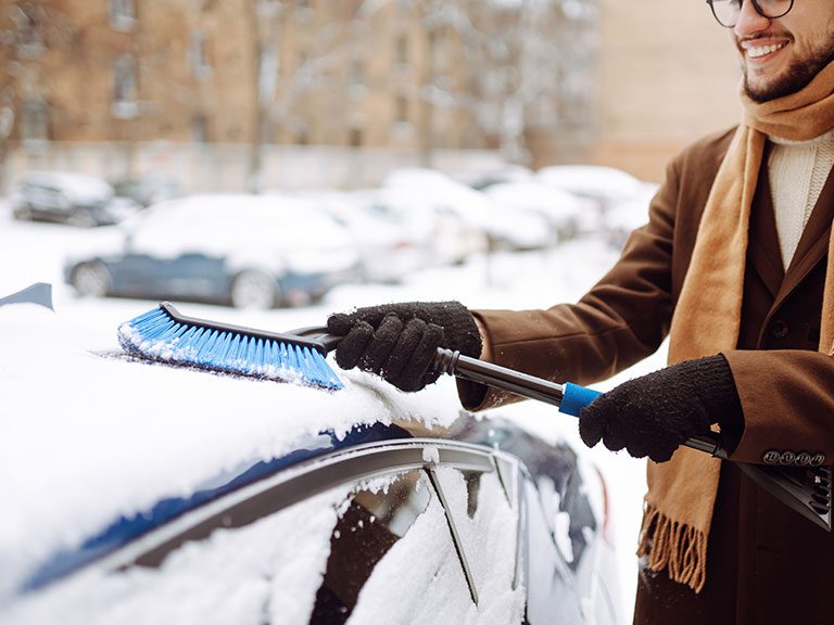 Winter Car Hacks - Sweeping Brush